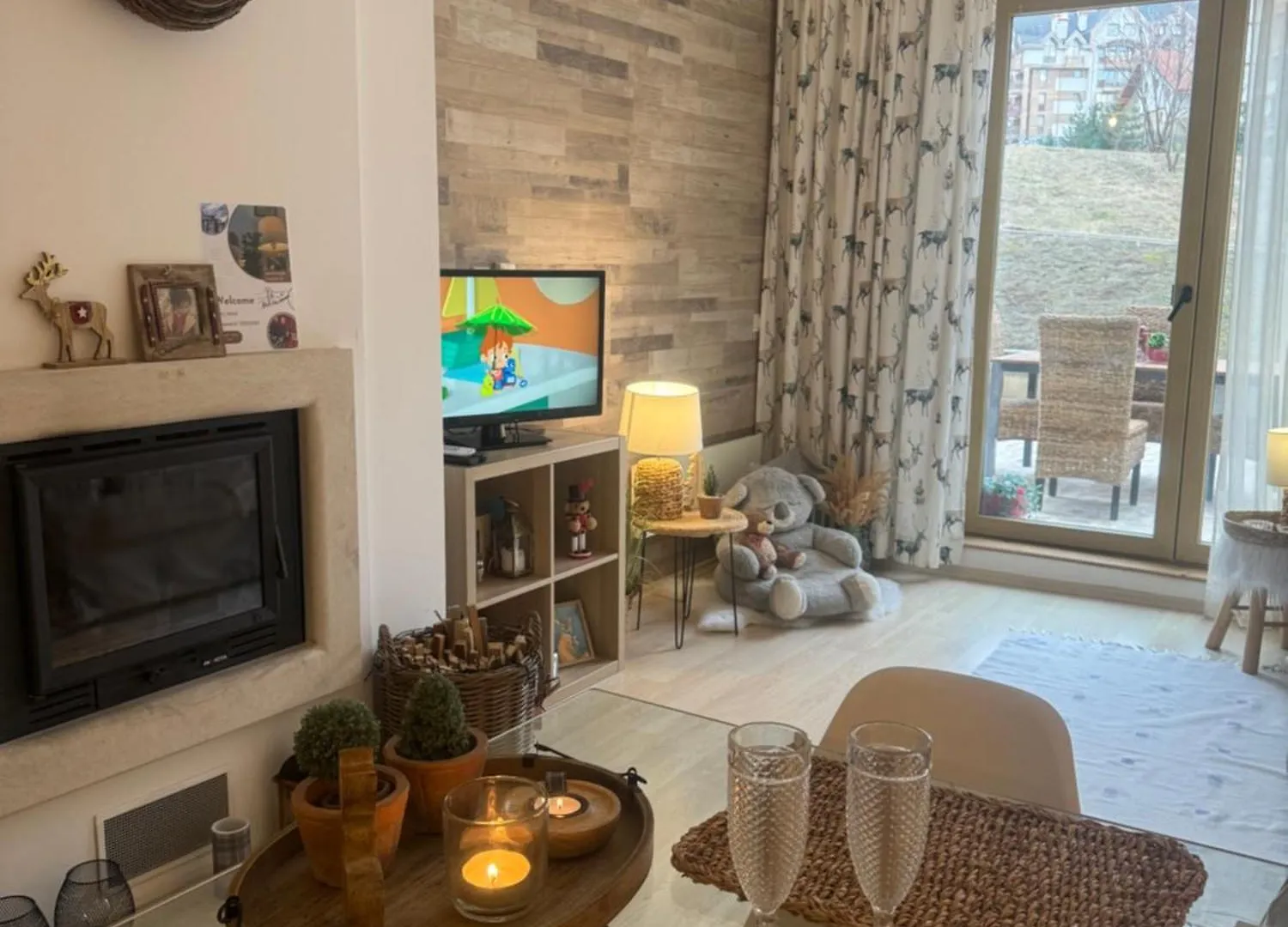 Apartment Chalet 13 With Fireplace & Terrace, St John Park Bansko Bulgaria